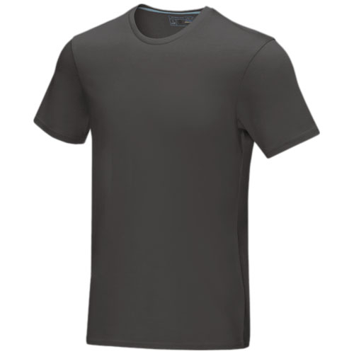 T-shirt coton bio GOTS publicitaire homme 160g Azurite Gris storm